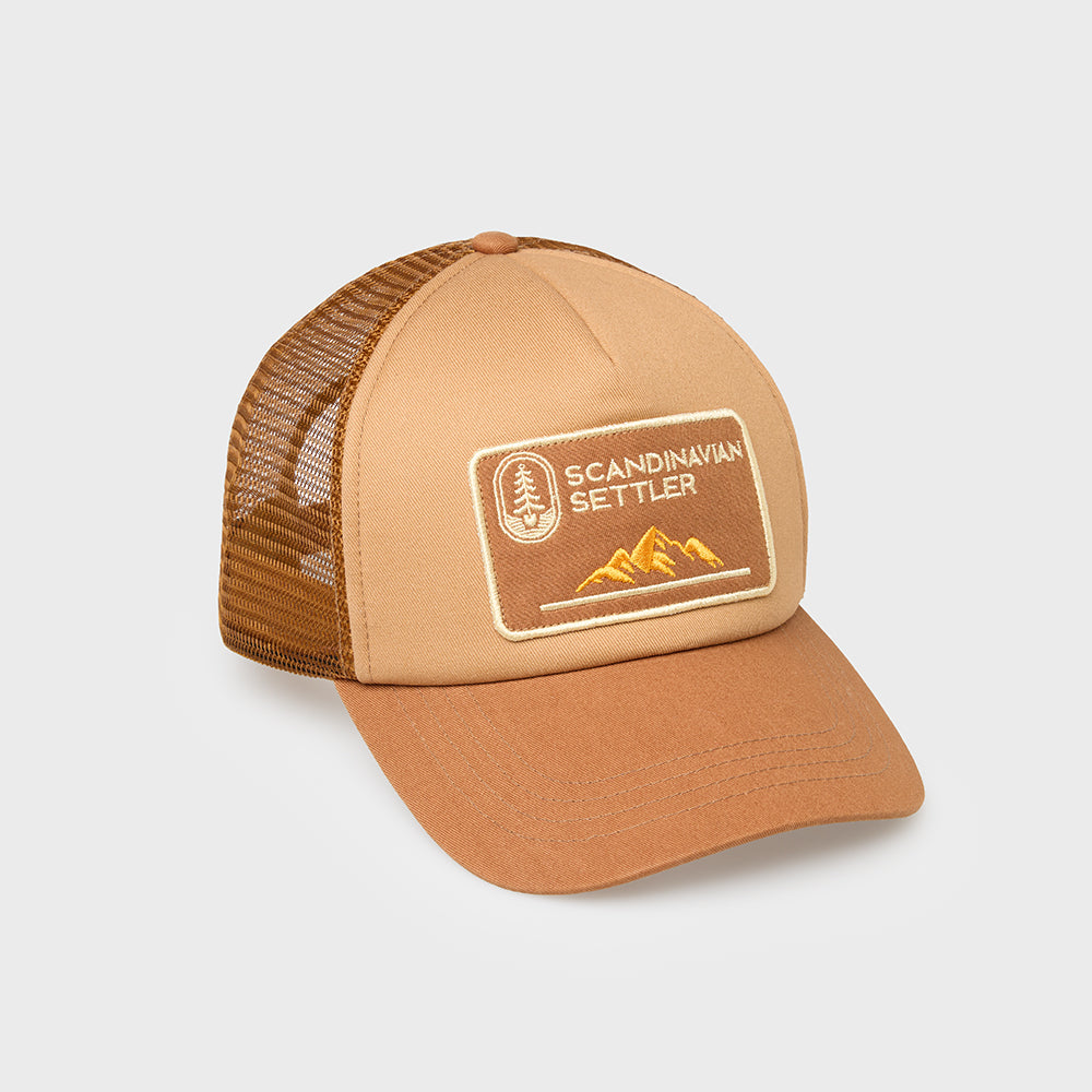 Truckerkeps Brun