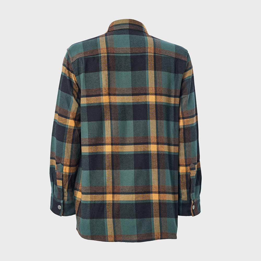 Flanellskjorta Grön